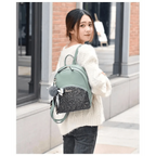 New PU Leather Business Backpacks For Ladies And Girls Fashion Designer Teenage Girls Student School Bags Stevvex