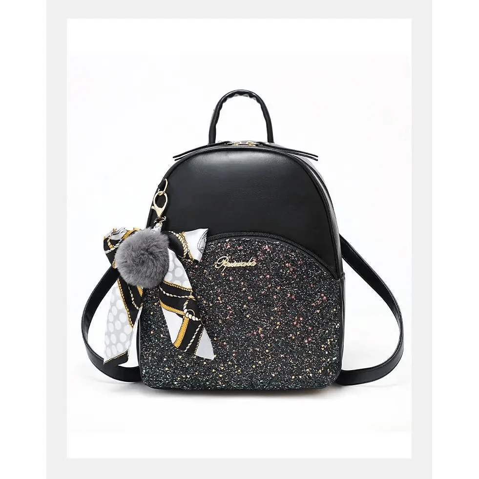 New PU Leather Business Backpacks For Ladies And Girls Fashion Designer Teenage Girls Student School Bags Stevvex