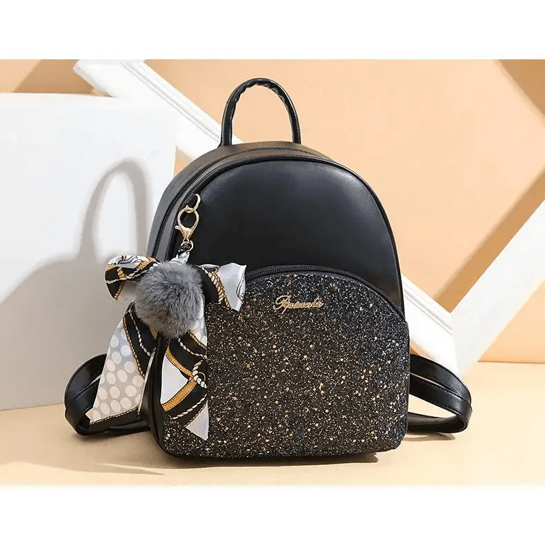 New PU Leather Business Backpacks For Ladies And Girls Fashion Designer Teenage Girls Student School Bags Stevvex