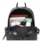 New PU Leather Business Backpacks For Ladies And Girls Fashion Designer Teenage Girls Student School Bags Stevvex