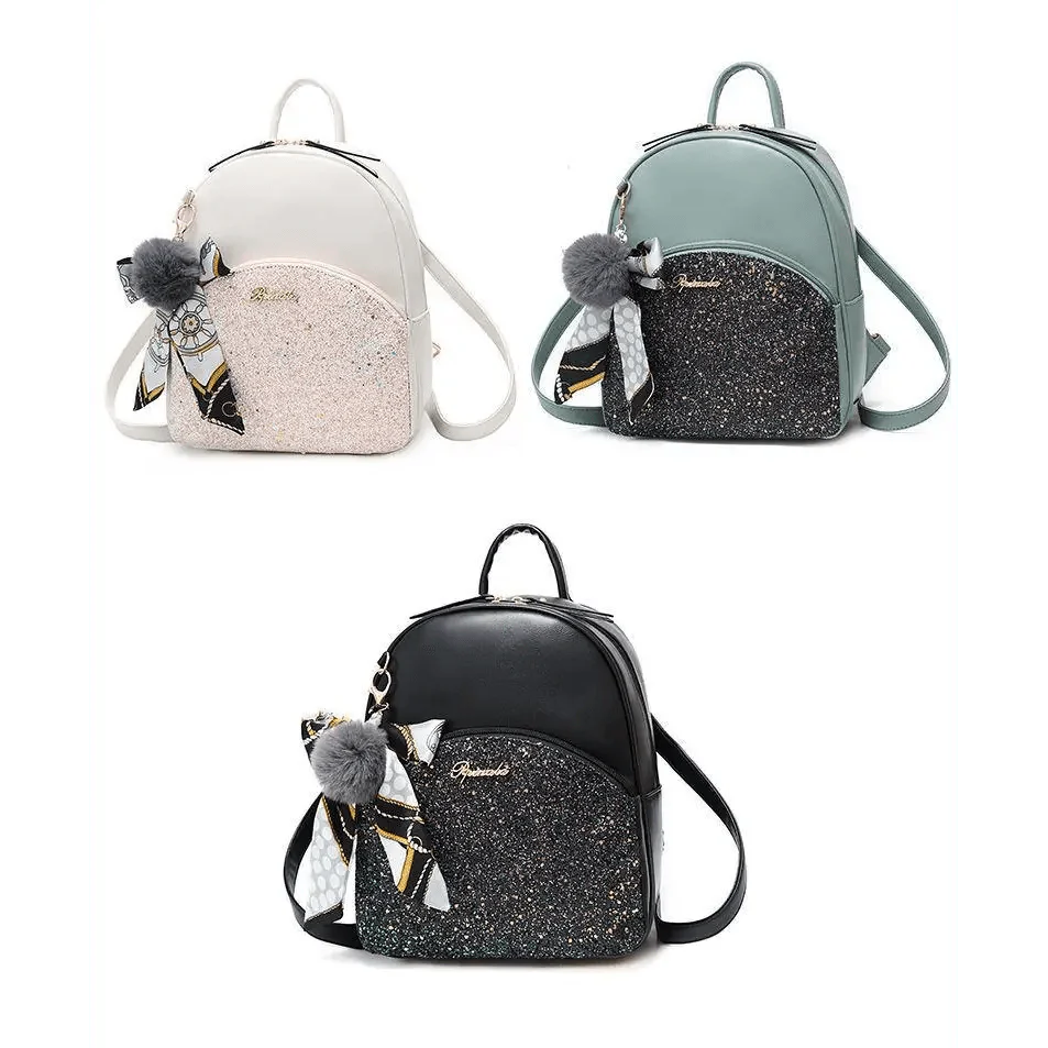 New PU Leather Business Backpacks For Ladies And Girls Fashion Designer Teenage Girls Student School Bags Stevvex