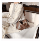 New PU Leather Shoulder Bag for Women Designer Wide Belt Handbags with Chain For Ladies Stevvex