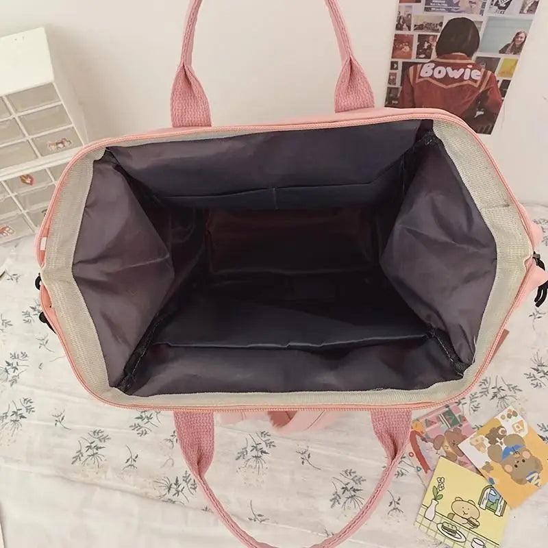 New Purple Waterproof Candy Colors Backpack For Women And Girls Fancy High School Bags for Teenage Girl Cute Travel Bag Stevvex