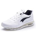 New Red Men's Sport Running Shoes Summer Sneakers Breathable Mesh Outdoor Athletic Non Slip Walking Jogging Tennis Sneakers Air Cushion Jogging Sneakers Stevvex