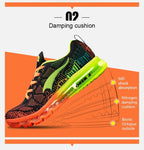 New Red Men's Sport Running Shoes Summer Sneakers Breathable Mesh Outdoor Athletic Non Slip Walking Jogging Tennis Sneakers Air Cushion Jogging Sneakers Stevvex