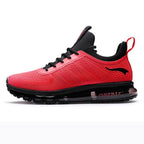 New Red Men's Sport Running Shoes Summer Sneakers Breathable Mesh Outdoor Athletic Non Slip Walking Jogging Tennis Sneakers Air Cushion Jogging Sneakers Stevvex