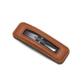 New Red PU Leather Hair Tie Autumn Large Girls Winter Comfortable Ponytail Hair Bands Strong Elastic Grip Women Hair Accessories Stevvex