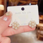 New Retro high-quality Pineapple pearl earrings Fashion Jewelry for women and Girls In Trend Design - Women Fashion Accessories Stevvex