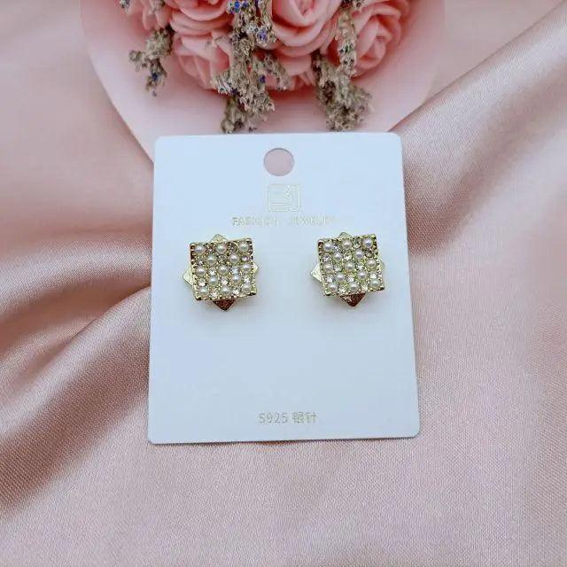 New Retro high-quality Pineapple pearl earrings Fashion Jewelry for women and Girls In Trend Design - Women Fashion Accessories Stevvex