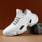 New Running Breathable Men's Sneakers Fashion Men Jogging Sports Lightweight Casual Fashion Height Increasing Casual Outdoor High Quality Mesh Jogging Non Slip Sneakers Stevvex