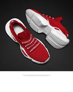 New Running Breathable Men's Sneakers Fashion Men Jogging Sports Lightweight Casual Fashion Height Increasing Casual Outdoor High Quality Mesh Jogging Non Slip Sneakers Stevvex