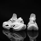 New Running Breathable Men's Sneakers Fashion Men Jogging Sports Lightweight Casual Fashion Height Increasing Casual Outdoor High Quality Mesh Jogging Non Slip Sneakers Stevvex