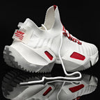New Running Breathable Men's Sneakers Fashion Men Jogging Sports Lightweight Casual Fashion Height Increasing Casual Outdoor High Quality Mesh Jogging Non Slip Sneakers Stevvex