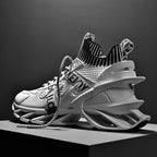 New Running Sneakers High Quality Breathable Mesh Sneakers For Jogging Walking Athletics Trainer Sports Men's Running Shoes Non Slip Athletic Tennis Walking Sneakers Stevvex