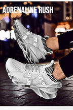 New Running Sneakers High Quality Breathable Mesh Sneakers For Jogging Walking Athletics Trainer Sports Men's Running Shoes Non Slip Athletic Tennis Walking Sneakers Stevvex