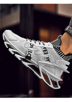New Running Sneakers High Quality Breathable Mesh Sneakers For Jogging Walking Athletics Trainer Sports Men's Running Shoes Non Slip Athletic Tennis Walking Sneakers Stevvex
