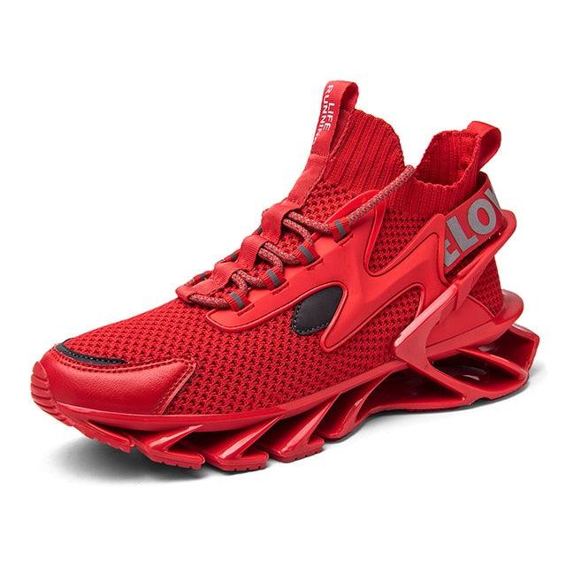 New Running Sneakers High Quality Breathable Mesh Sneakers For Jogging Walking Athletics Trainer Sports Men's Running Shoes Non Slip Athletic Tennis Walking Sneakers Stevvex