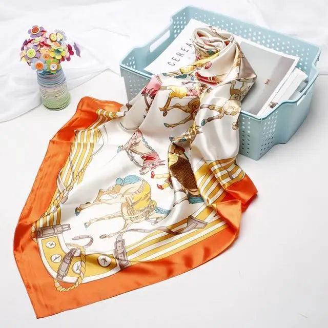 New Silk Scarf  Long Large Shawls Wraps Winter Neck Scarves For Women  Women Soft Scarves Shawl Long Scarf Wrap Scarves Stevvex
