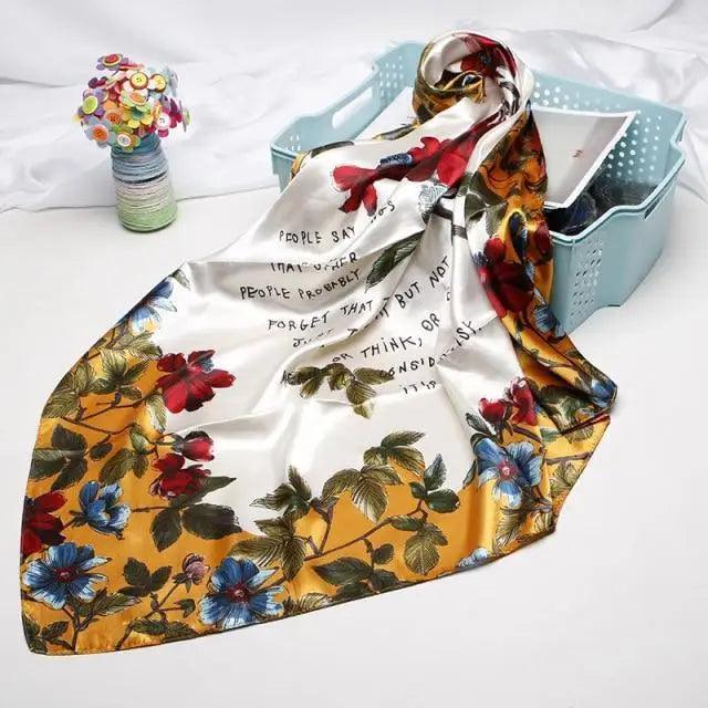 New Silk Scarf  Long Large Shawls Wraps Winter Neck Scarves For Women  Women Soft Scarves Shawl Long Scarf Wrap Scarves Stevvex