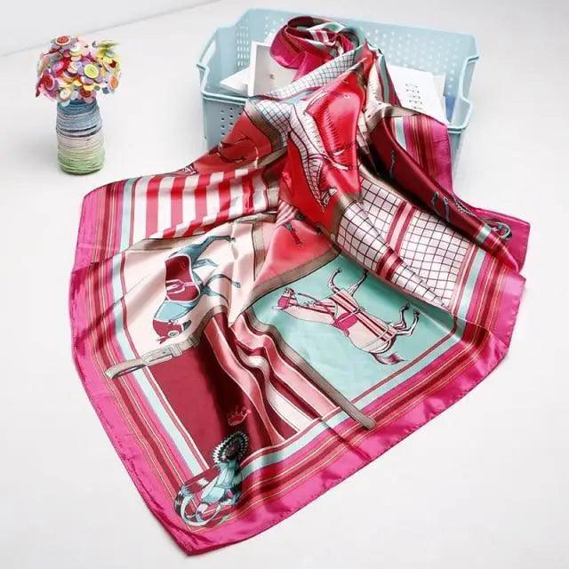 New Silk Scarf  Long Large Shawls Wraps Winter Neck Scarves For Women  Women Soft Scarves Shawl Long Scarf Wrap Scarves Stevvex