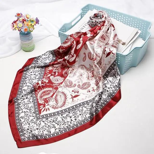 New Silk Scarf  Long Large Shawls Wraps Winter Neck Scarves For Women  Women Soft Scarves Shawl Long Scarf Wrap Scarves Stevvex
