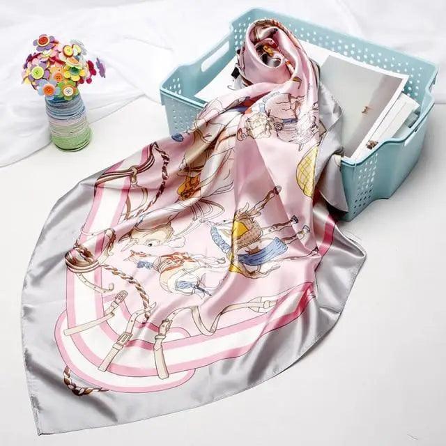 New Silk Scarf  Long Large Shawls Wraps Winter Neck Scarves For Women  Women Soft Scarves Shawl Long Scarf Wrap Scarves Stevvex