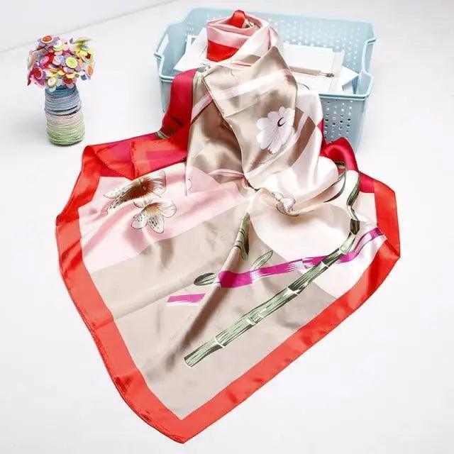 New Silk Scarf  Long Large Shawls Wraps Winter Neck Scarves For Women  Women Soft Scarves Shawl Long Scarf Wrap Scarves Stevvex