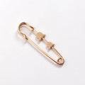 New Simple Trendy Popular Rhinestone Decoration Buckle Lapel Pin Brooches Women Cardigan Coat Sweater Costume Safety Pin Jewelry Brooches and Pins for Women in Multiple Styles Beautiful Safety Pins for Clothing Stevvex