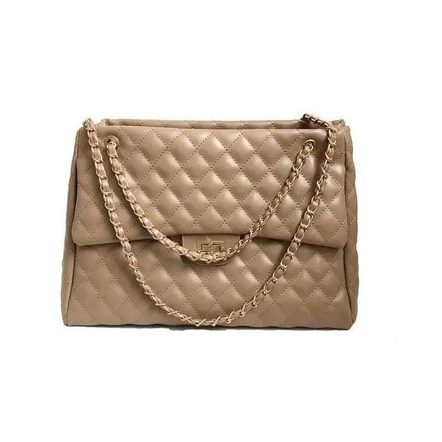 Women Pu Leather Shoulder Bag Fashionable Designer Luxury Female Large Capacity Crossbody Bag Stevvex