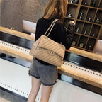Women Pu Leather Shoulder Bag Fashionable Designer Luxury Female Large Capacity Crossbody Bag Stevvex