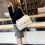 Women Pu Leather Shoulder Bag Fashionable Designer Luxury Female Large Capacity Crossbody Bag Stevvex