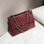 Women Pu Leather Shoulder Bag Fashionable Designer Luxury Female Large Capacity Crossbody Bag Stevvex