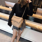 Women Pu Leather Shoulder Bag Fashionable Designer Luxury Female Large Capacity Crossbody Bag Stevvex