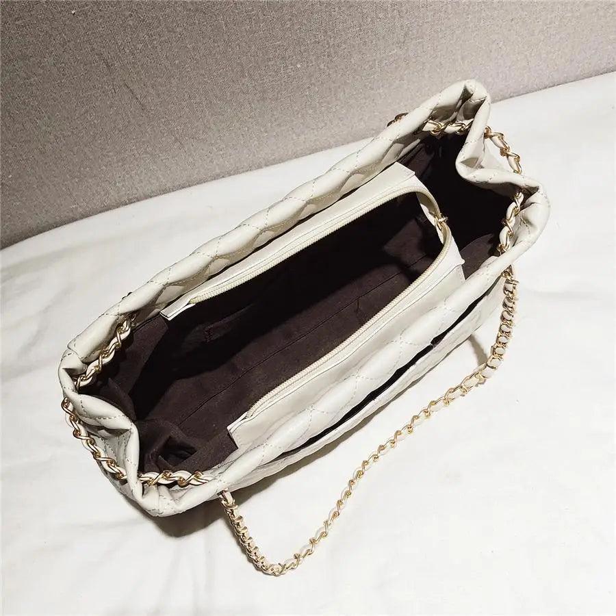 Women Pu Leather Shoulder Bag Fashionable Designer Luxury Female Large Capacity Crossbody Bag Stevvex