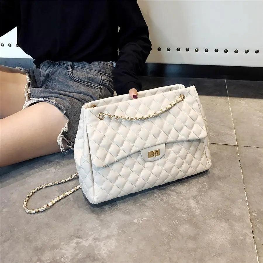 Women Pu Leather Shoulder Bag Fashionable Designer Luxury Female Large Capacity Crossbody Bag Stevvex