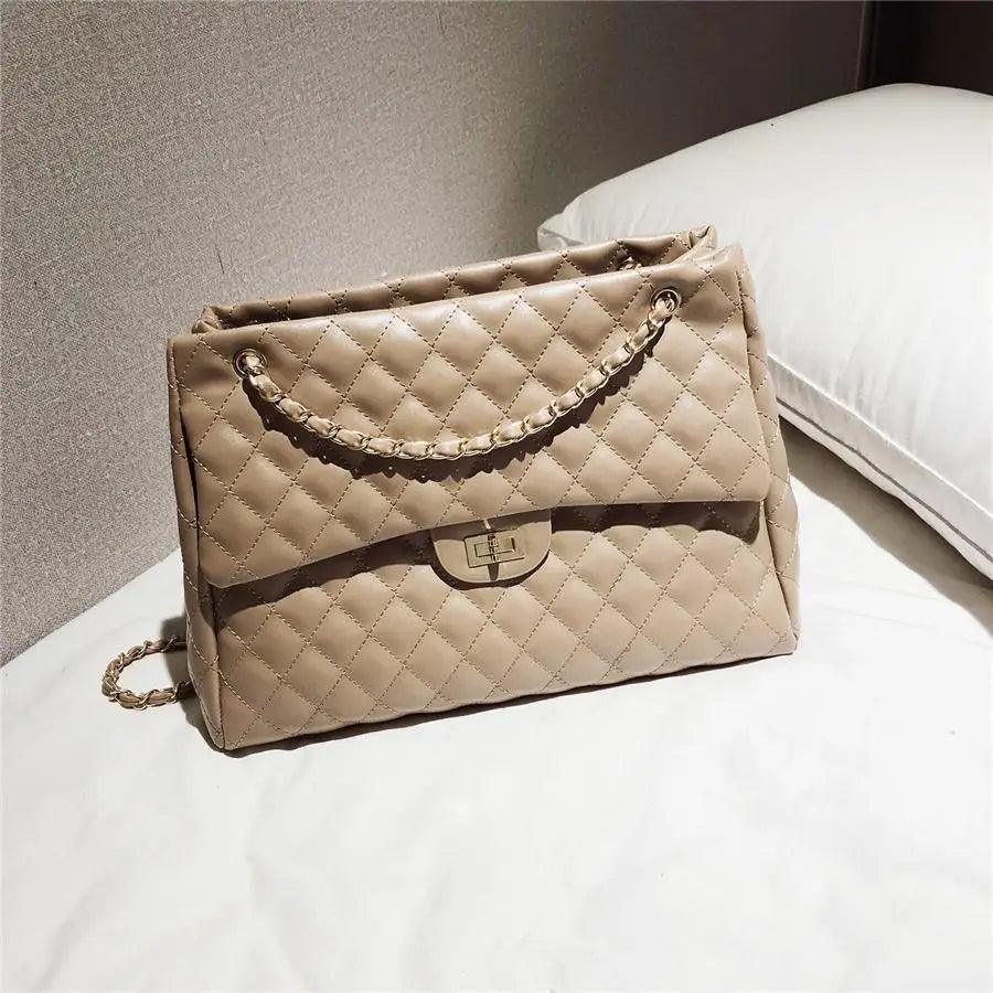 Women Pu Leather Shoulder Bag Fashionable Designer Luxury Female Large Capacity Crossbody Bag Stevvex