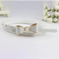 New Slim PU Leather Fashion Bow Waist Belt For Women Casual Dress Retro Design Women Waistband Stevvex