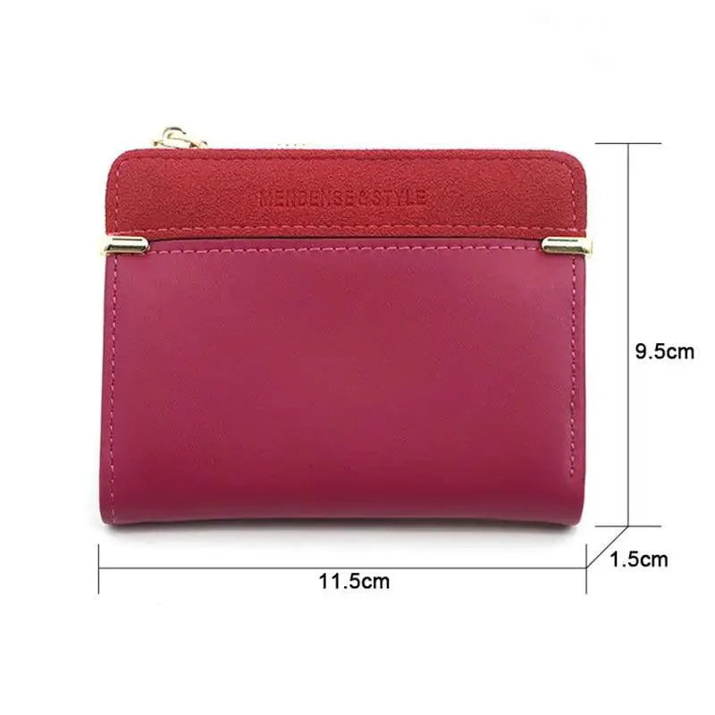 New Small Women's Wallet, Coin Purse, Fashionable Wallets, Card Holder Small Ladies Wallet For Female And Mini Clutch For Girl Stevvex