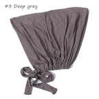 New Soft Modal Muslim Turban Hat Inner Head Wrap Bonnet Under Scarf Hijab Lightweight Caps Elegant Islamic Under Scarf Bonnet Hat Headwrap For Female