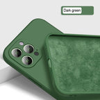 New Soft Silicone Square Phone Case For iPhone 14 13 Pro Max  Back Cover Full Body Protection Cover 13 Pro Shockproof Protective Case Stevvex