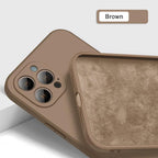 New Soft Silicone Square Phone Case For iPhone 14 13 Pro Max  Back Cover Full Body Protection Cover 13 Pro Shockproof Protective Case Stevvex