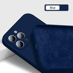 New Soft Silicone Square Phone Case For iPhone 14 13 Pro Max  Back Cover Full Body Protection Cover 13 Pro Shockproof Protective Case Stevvex