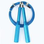New Speed Jump Rope Fitness Skipping Ropes Exercise Adjustable Professional Skipping Rope For Boxing Fitness Skip Workout Training Jump Rope With Aluminium Alloy Handle For Gym Home Stevvex