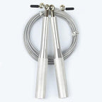New Speed Jump Rope Fitness Skipping Ropes Exercise Adjustable Professional Skipping Rope For Boxing Fitness Skip Workout Training Jump Rope With Aluminium Alloy Handle For Gym Home Stevvex