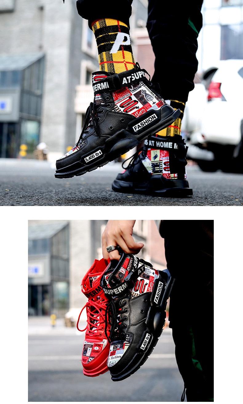 New Sport Mens High Quality Sneakers Breathable Lightweight Red Basketball Luxury Fashion Running Sneakers Non Slip Tennis Sport Athletic Walking Workout Sneakers Stevvex