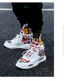 New Sport Mens High Quality Sneakers Breathable Lightweight Red Basketball Luxury Fashion Running Sneakers Non Slip Tennis Sport Athletic Walking Workout Sneakers Stevvex