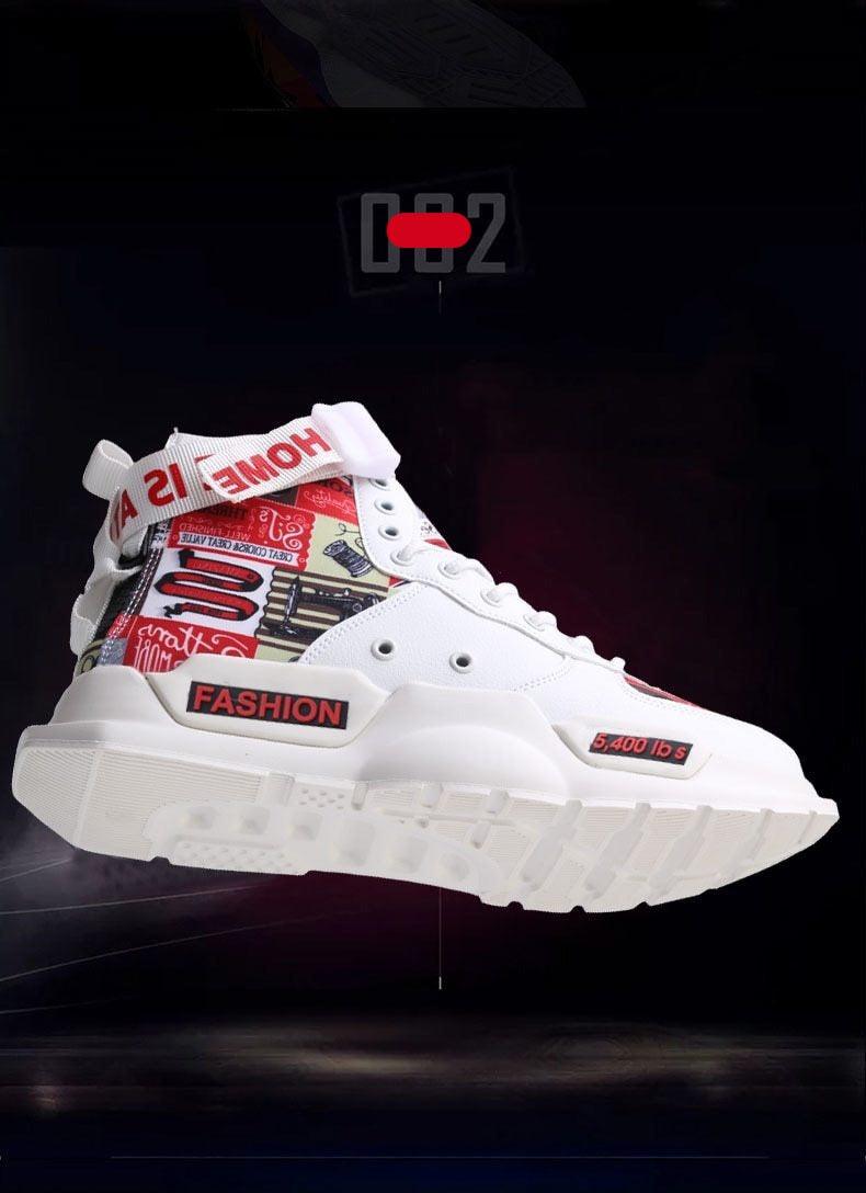 New Sport Mens High Quality Sneakers Breathable Lightweight Red Basketball Luxury Fashion Running Sneakers Non Slip Tennis Sport Athletic Walking Workout Sneakers Stevvex