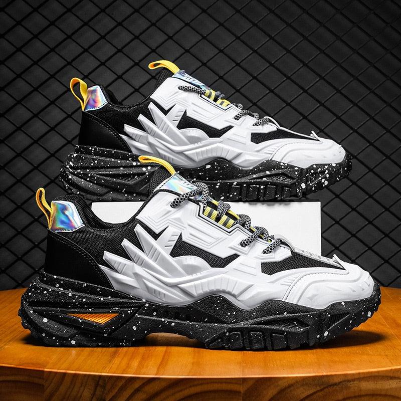 New Sports Mens Flats Sneakers Modern Design Man Running Shoes Mixed Colors Fashion Sports Black Popular Style Running Casual Walking Sneakers Stevvex