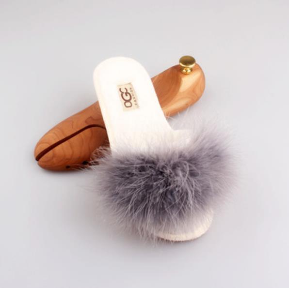 New Spring Summer Autumn Winter Home Cotton Plush Slippers Women Indoor Floor Flat Slide Slippers Comfy Open Toe Slip On House Shoes Sandals Fuzzy Slippers For Women Stevvex