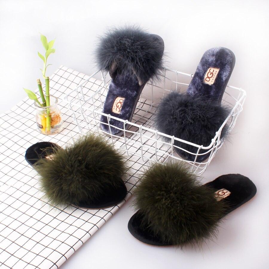 New Spring Summer Autumn Winter Home Cotton Plush Slippers Women Indoor Floor Flat Slide Slippers Comfy Open Toe Slip On House Shoes Sandals Fuzzy Slippers For Women Stevvex